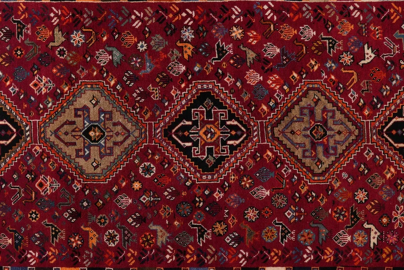 Gashgai · Handgeknüpft – Rot, 260x162 cm