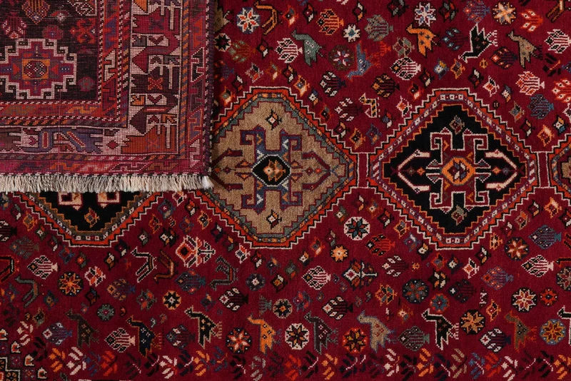 Gashgai · Handgeknüpft – Rot, 260x162 cm