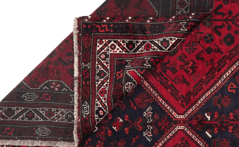 Gashgai · Handgeknüpft – Rot, 393x310 cm