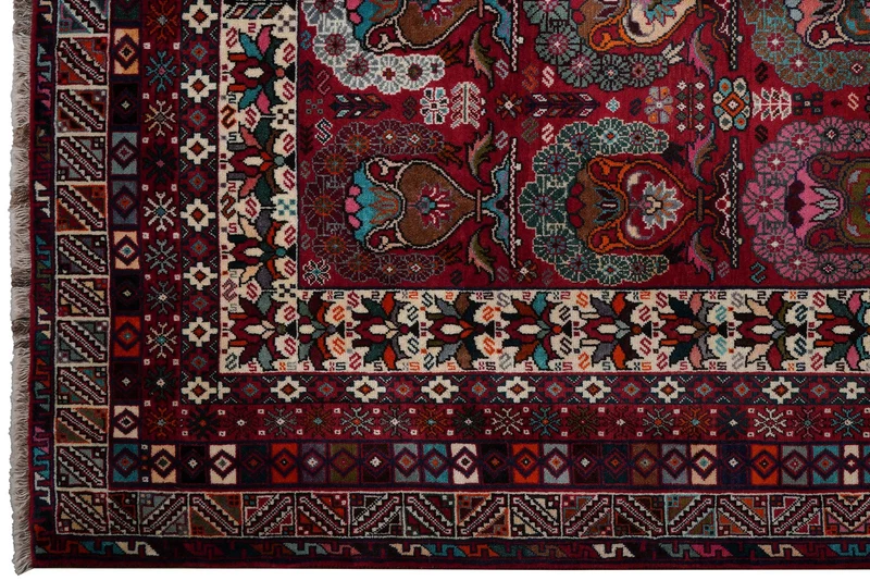 Gashgai · Handgeknüpft – Rot, 297x206 cm