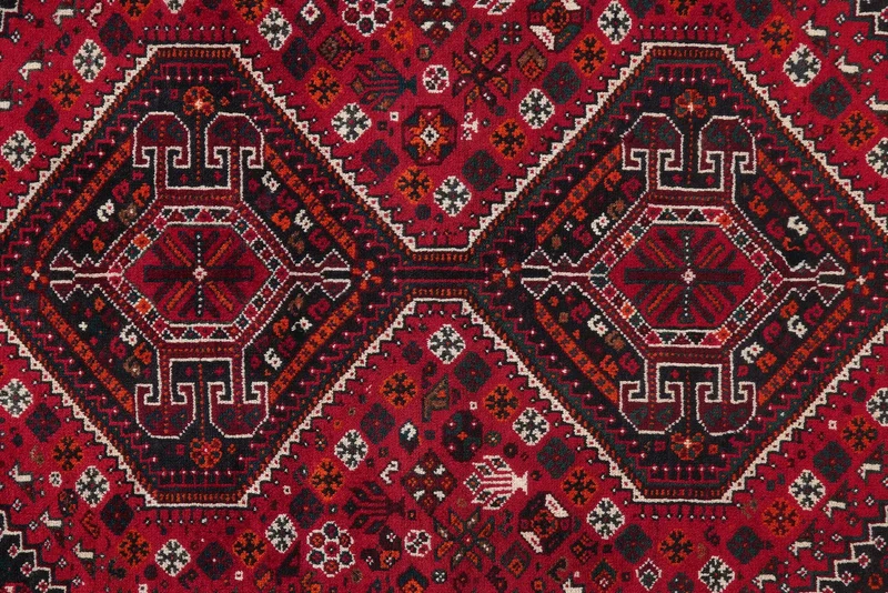 Gashgai · Handgeknüpft – Rot, 207x166 cm