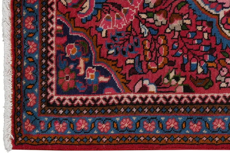 Lilian · Handgeknüpft – Rot, 124x72 cm