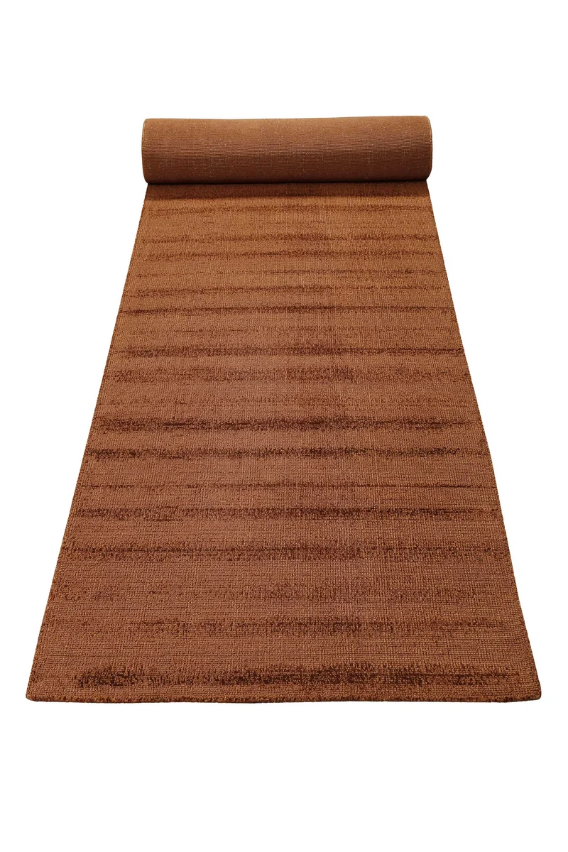 Esprit Kurzflor Teppich Terracotta Braun "Gil"