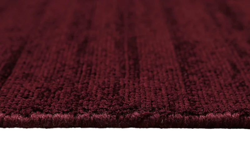 Esprit Kurzflor Teppich Bordeaux Rot "Gil"