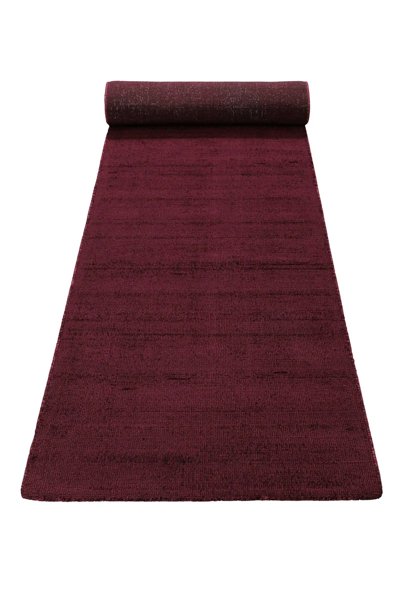 Esprit Kurzflor Teppich Bordeaux Rot "Gil"