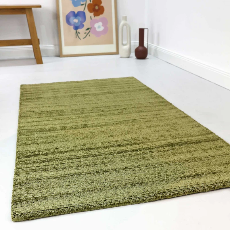 Esprit Kurzflor Teppich Grün "Gil"