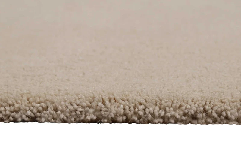 Esprit Wollteppich Sand Beige Hochflor "Greenwood Rug"