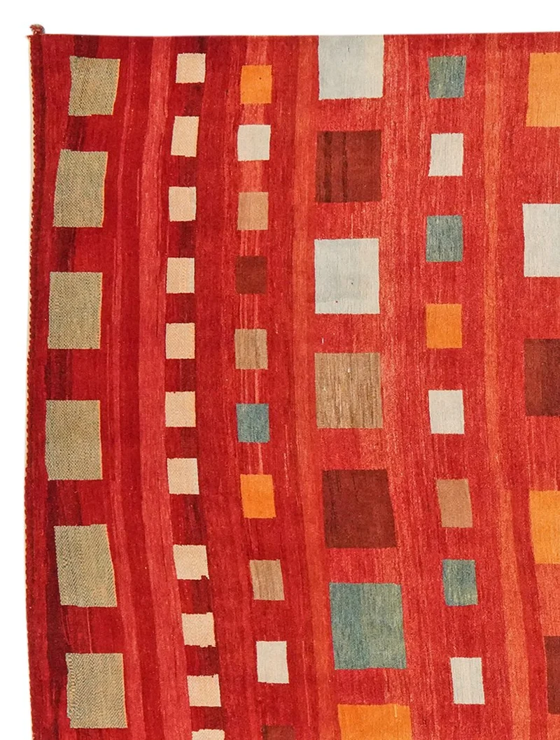Rizbaf · Handgeknüpft – Rot, 336x247 cm