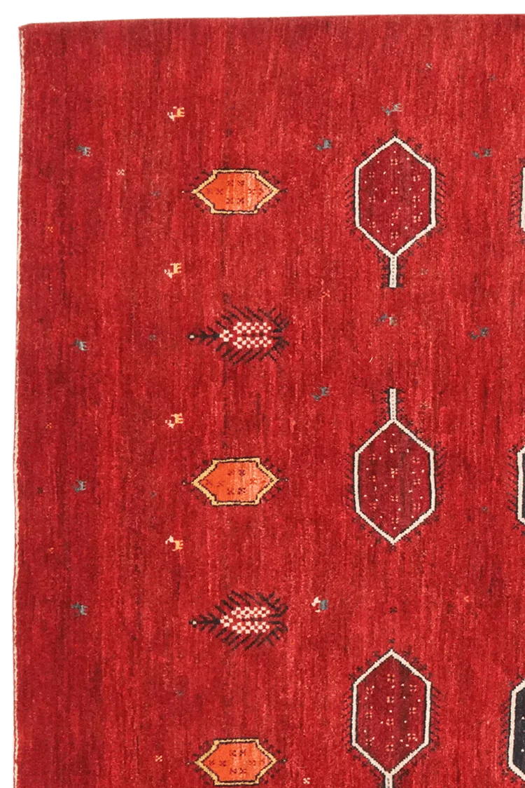 Rizbaf · Handgeknüpft – Rot, 197x201 cm