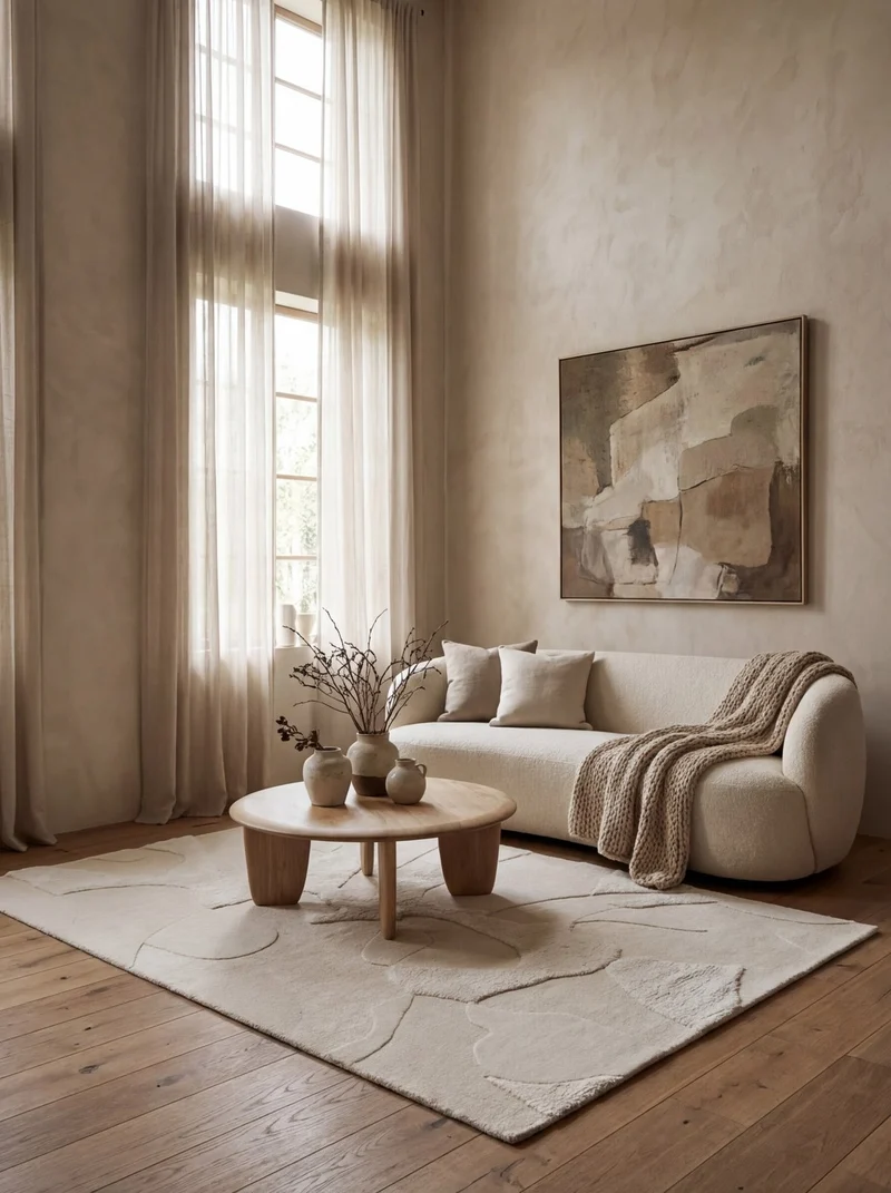 Desert Dune · Handgetuftet – Beige, 170x240 cm