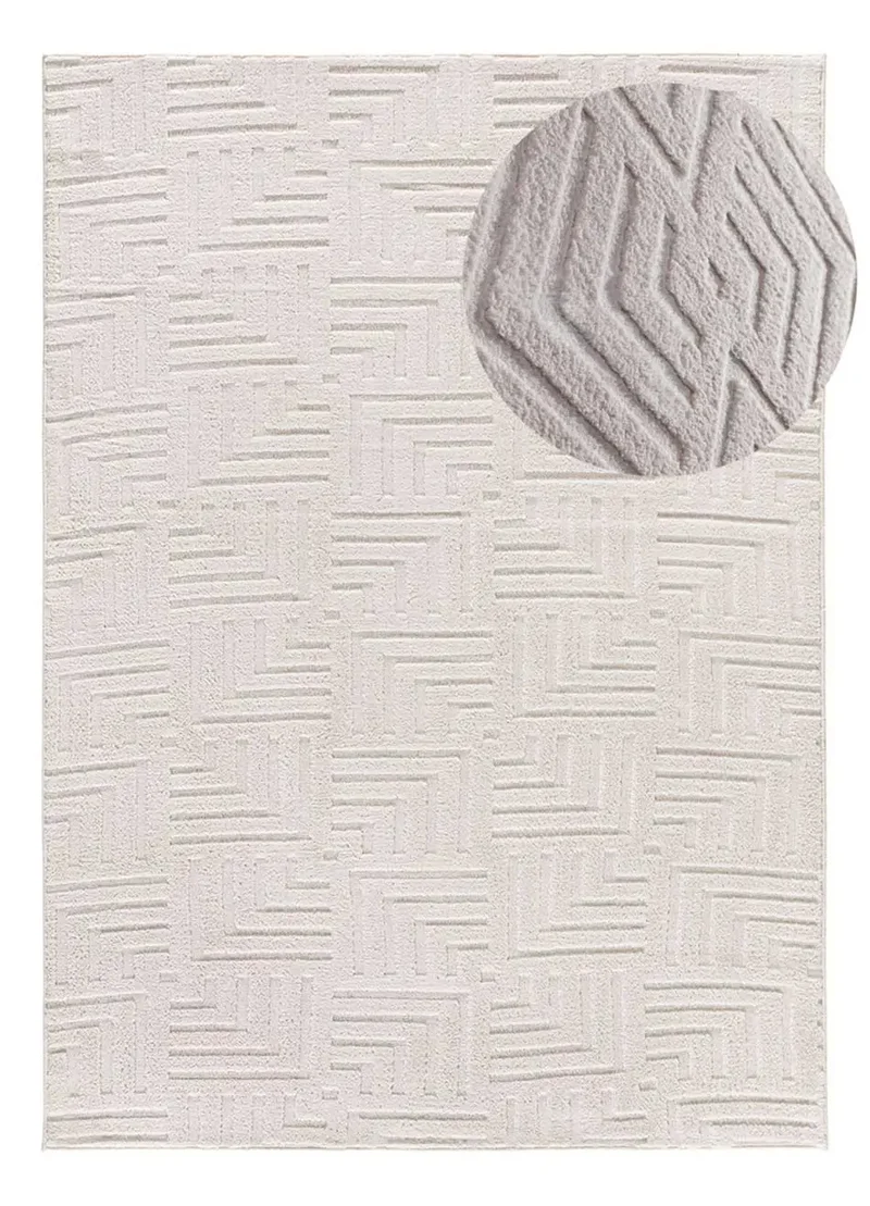 Alfombra Texturas Neutras ESTILO 11070 Crema