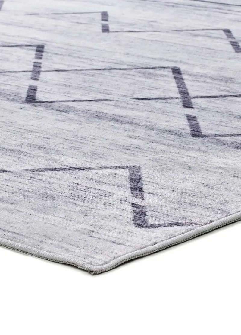Alfombra estilo étnico impresa CLASS 22066 Gris