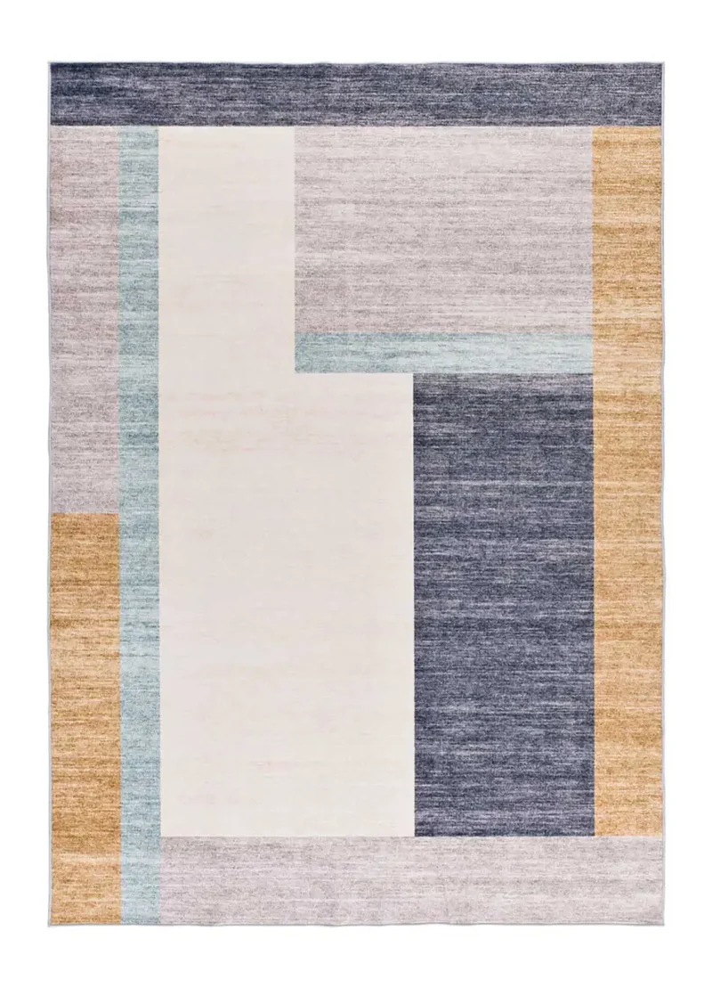 Alfombra geométrica impresa CLASS 22065 Multicolor