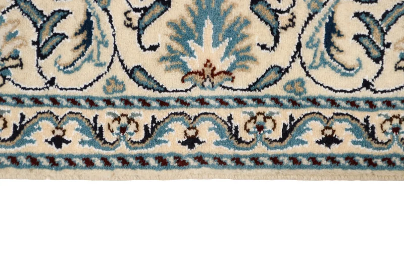 MY-RUG Teppich "Nain Kashmar" Medaillon-Design, Handgeknüpft