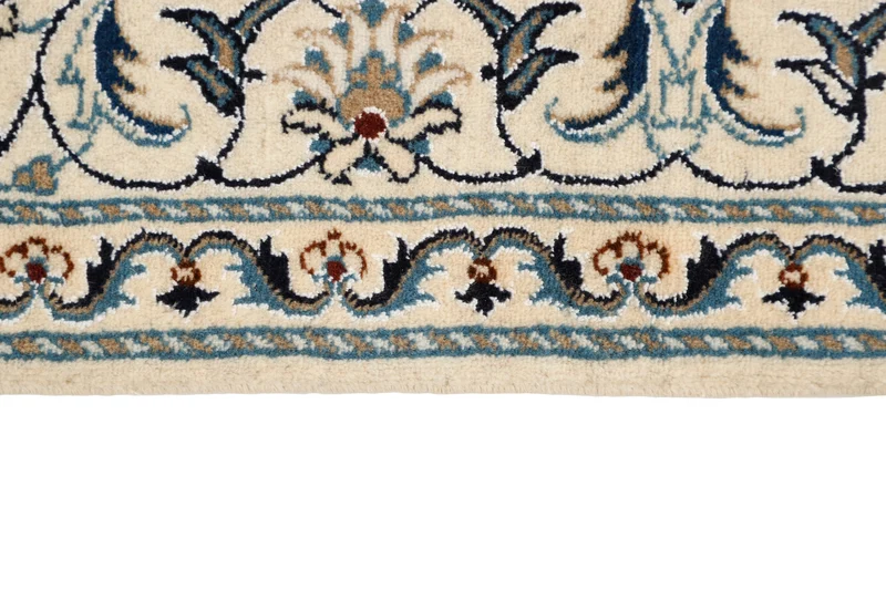 MY-RUG Teppich "Nain Kashmar" Medaillon-Design, Handgeknüpft