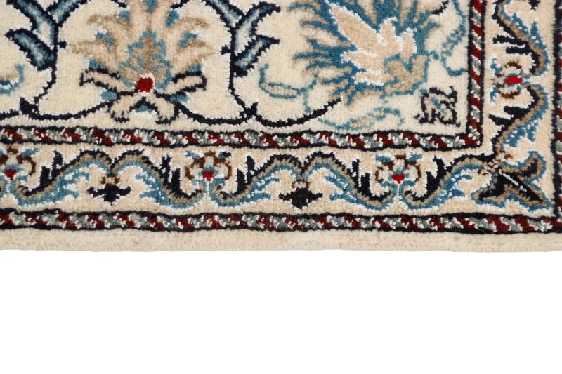 MY-RUG Teppich "Nain Kashmar" Medaillon-Design, Handgeknüpft