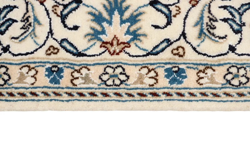 MY-RUG Teppich "Nain Kashmar" Medaillon-Design, Handgeknüpft
