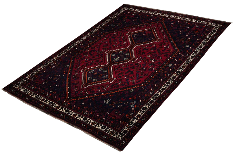 Gashgai · Handgeknüpft – Rot, 297x206 cm