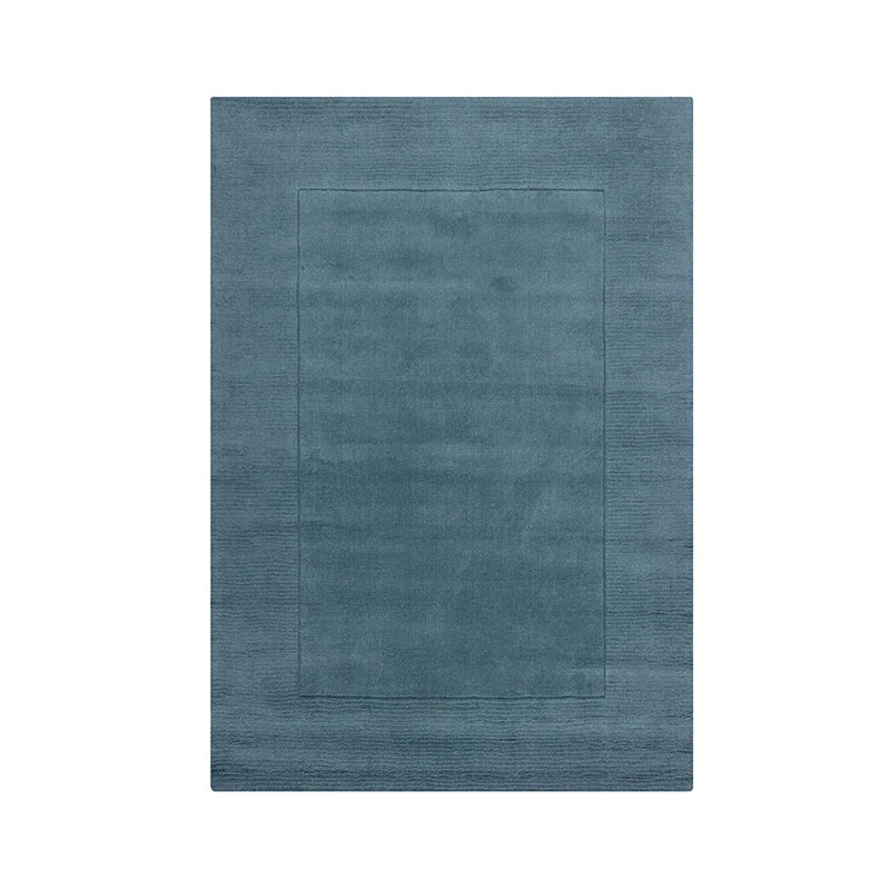 Einfarbiger Teppich - Tuscano Blau