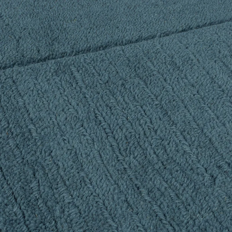 Einfarbiger Teppich - Tuscano Blau