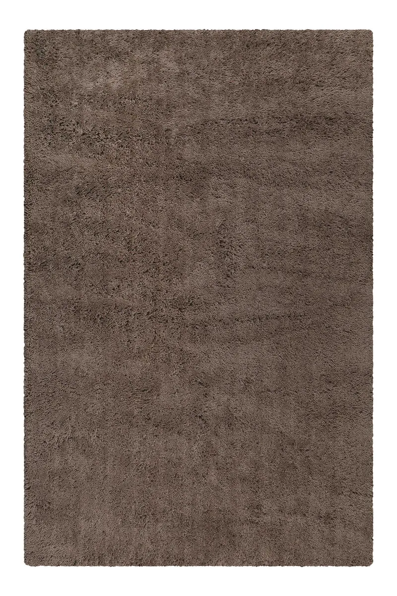 Esprit Wollteppich Shaggy Braun Hochflor "Seattle Shag"