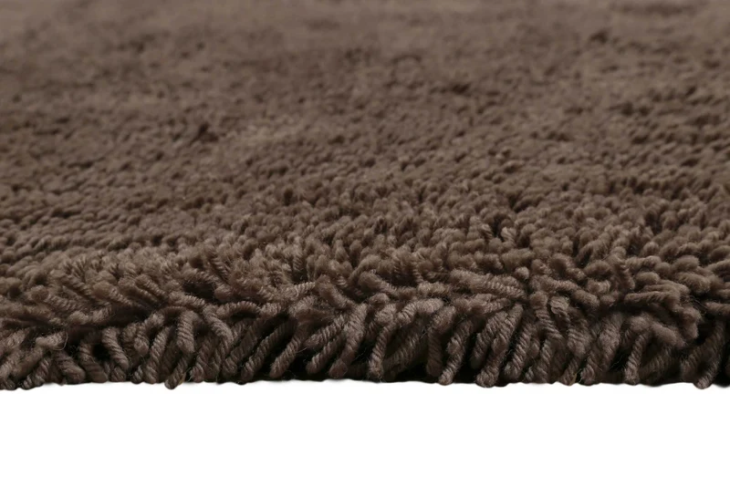 Esprit Wollteppich Shaggy Braun Hochflor "Seattle Shag"