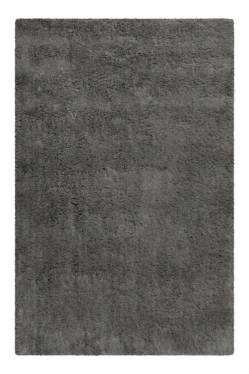 Esprit Wollteppich Shaggy Grau Hochflor "Seattle Shag"