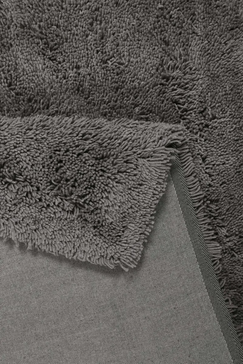 Esprit Wollteppich Shaggy Grau Hochflor "Seattle Shag"