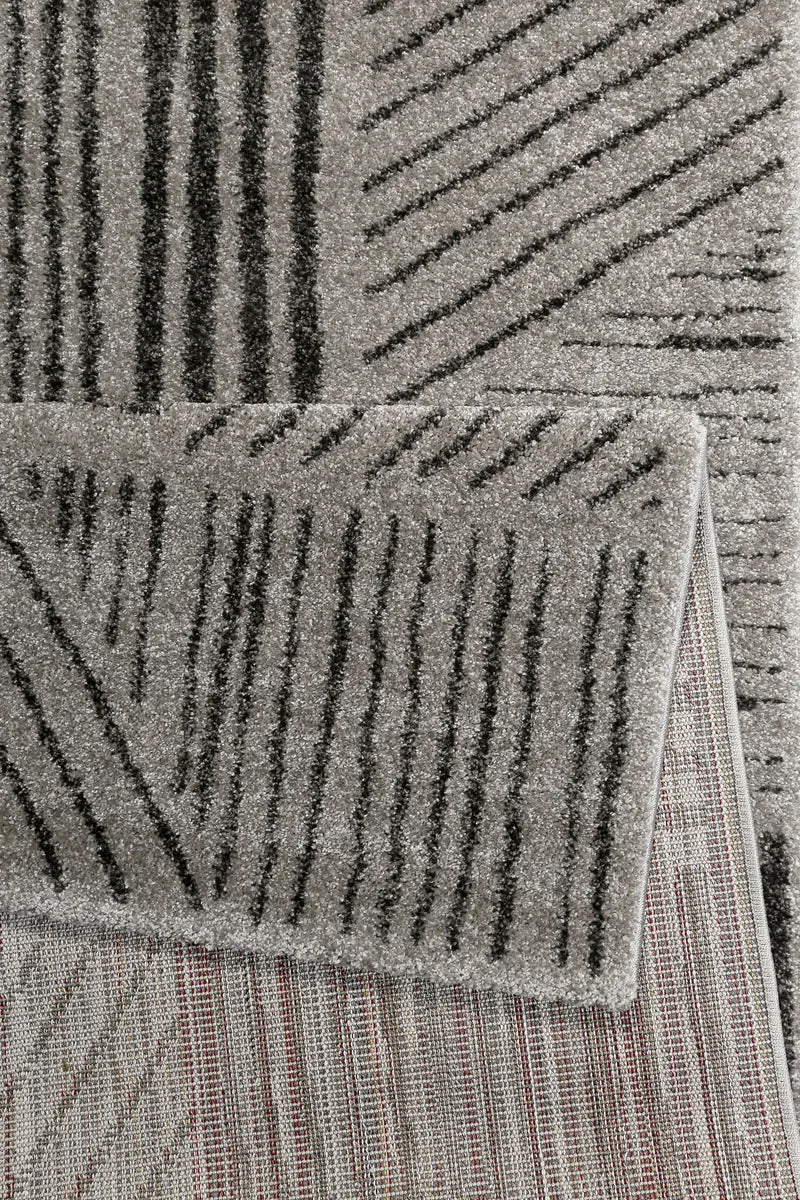 ESPRIT Webteppich grau "Scribble"
