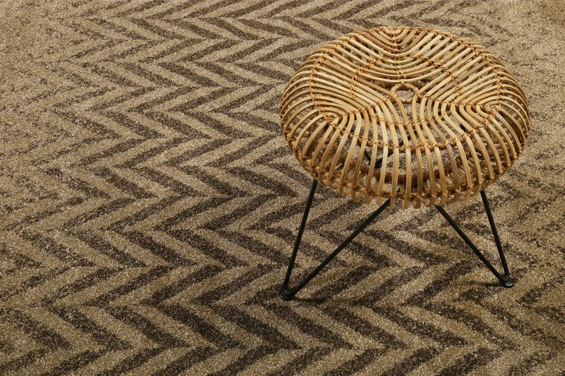 ESPRIT Webteppich braun "Highway"