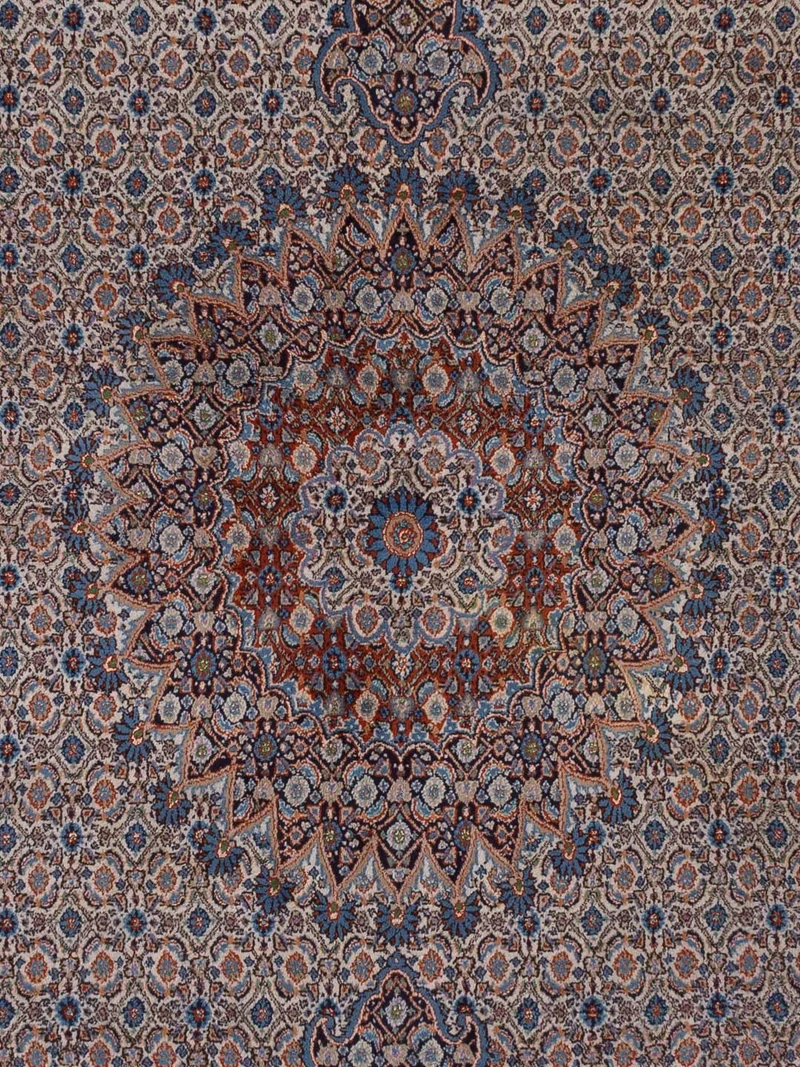 Moud Teppich 240x340cm - Perserteppich - hellbraun