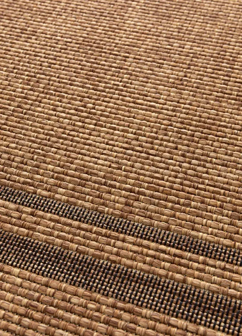 Alfombra de exterior efecto yute Guinea 28805 Natural