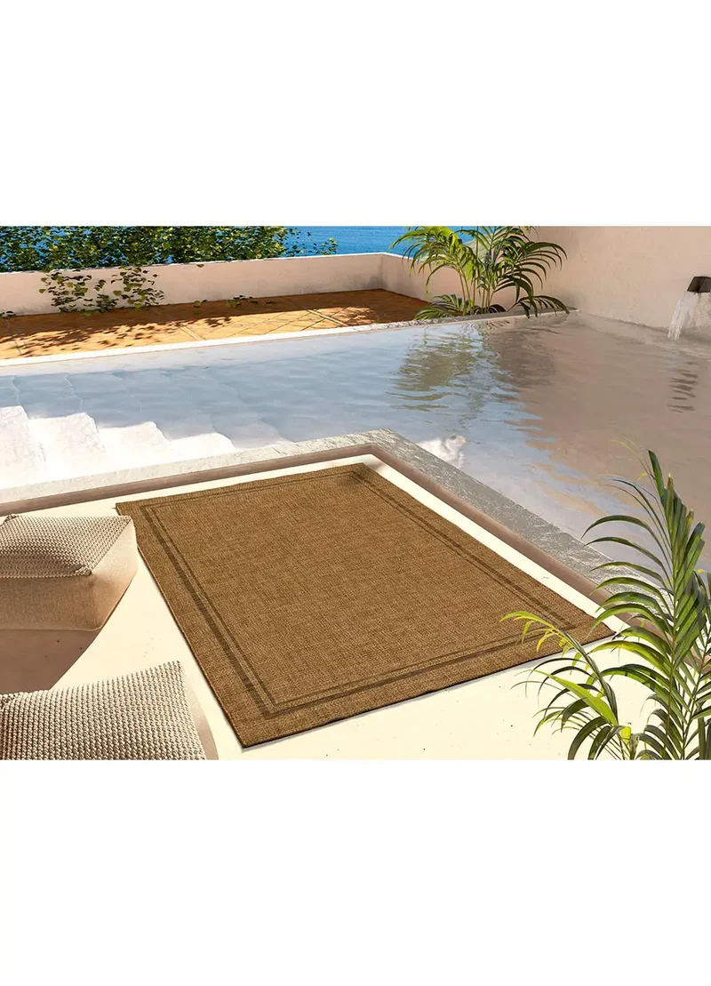 Alfombra de exterior efecto yute Guinea 28805 Natural