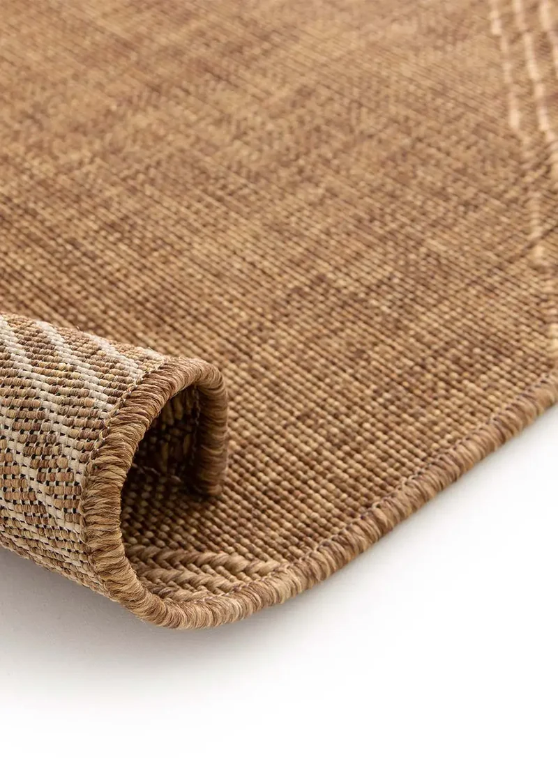 Alfombra de exterior efecto yute Guinea 28814 Natural