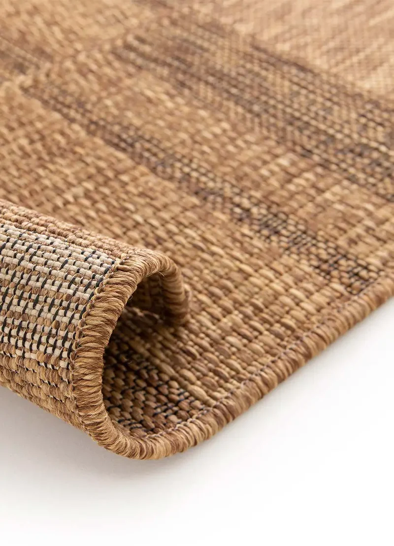 Alfombra de exterior efecto yute Guinea 28828 Natural