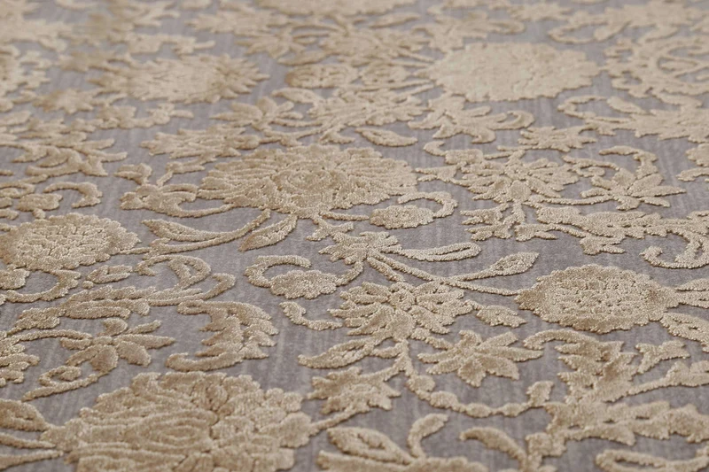 Esprit Teppich Gold Grau Vintage "Florida"