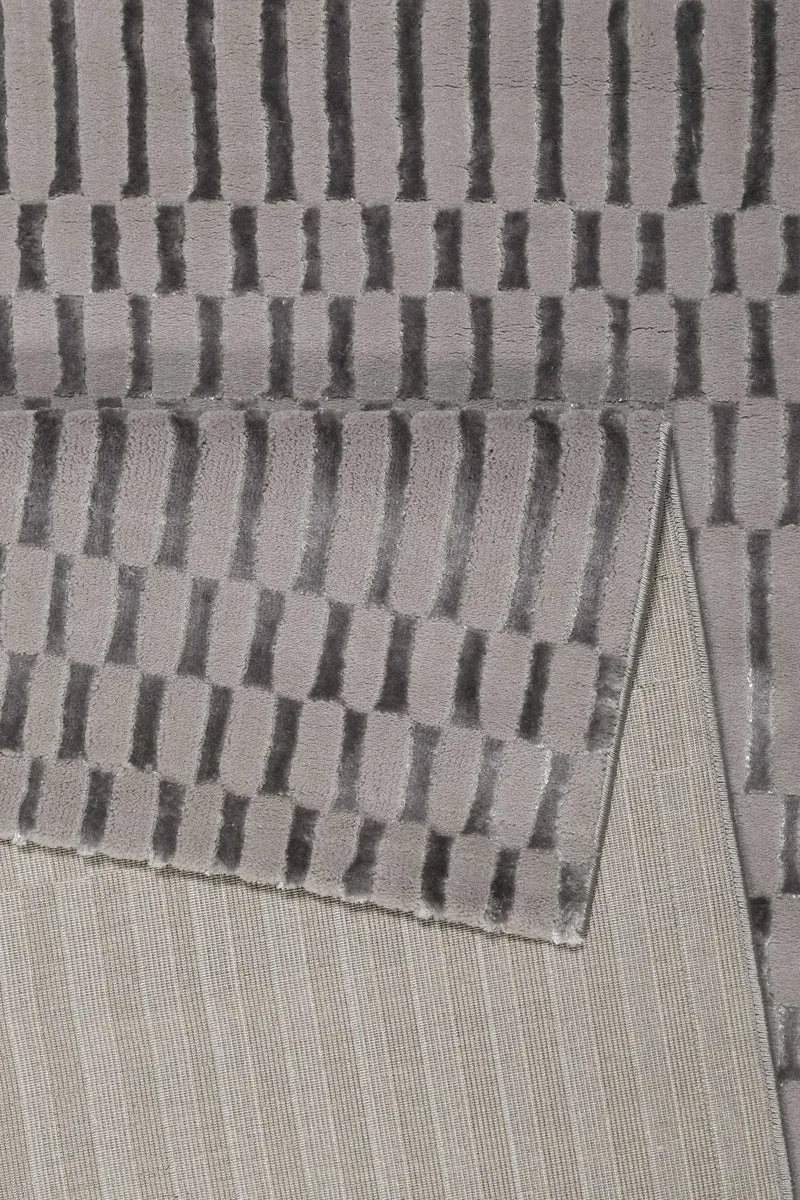 Esprit Teppich Grau Kurzflor "Linn"