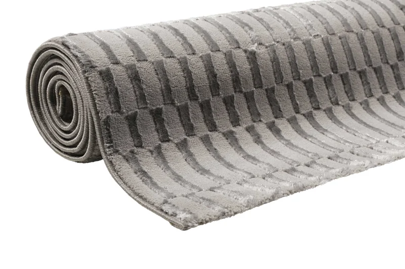 Esprit Teppich Grau Kurzflor "Linn"