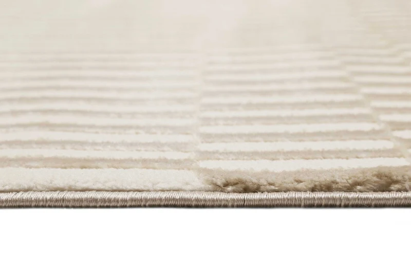 Esprit Teppich Creme Beige Kurzflor "Linn"