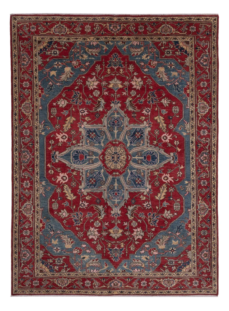 Sarough Teppich 179x261cm - Perserteppich - rot