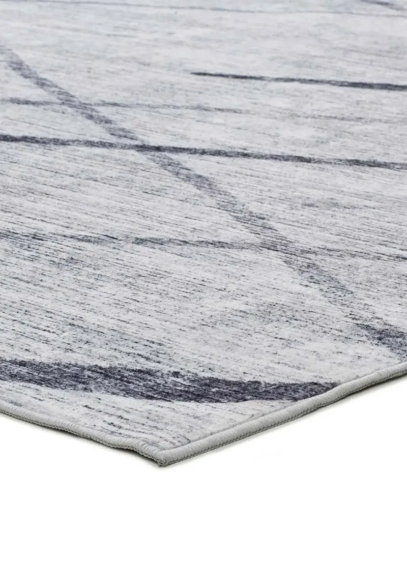 Alfombra abstracta impresa CLASS 22036 Gris