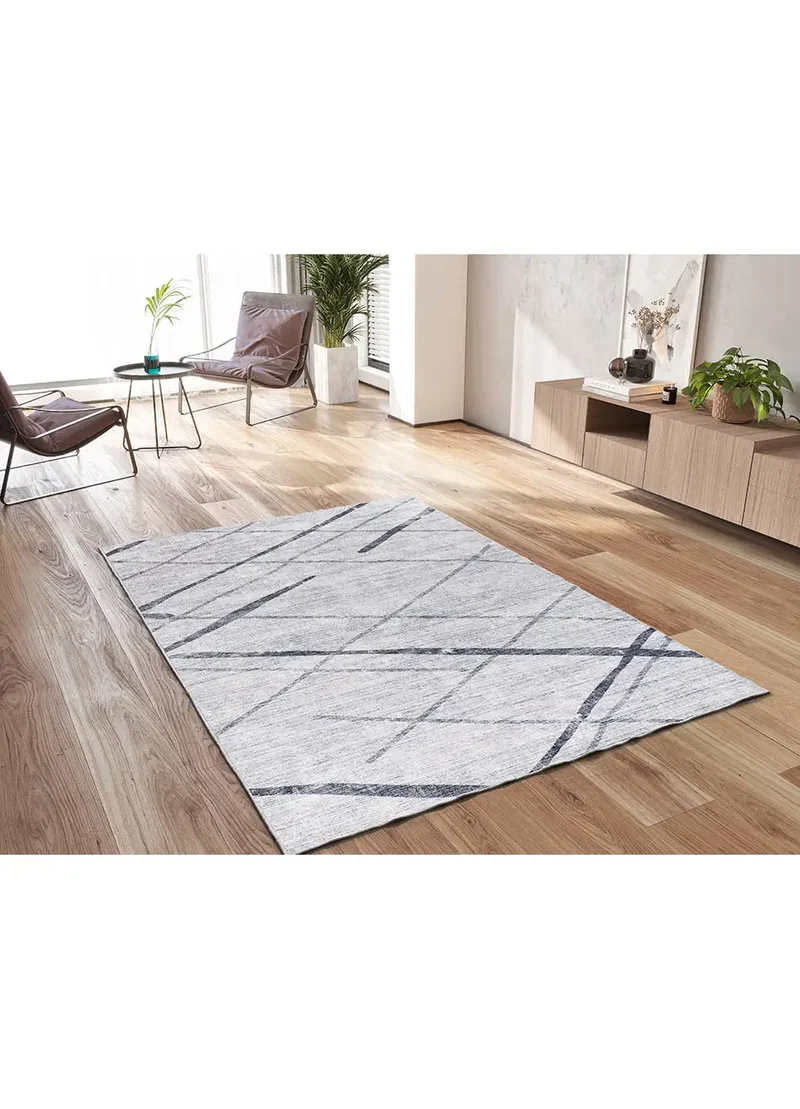 Alfombra abstracta impresa CLASS 22036 Gris