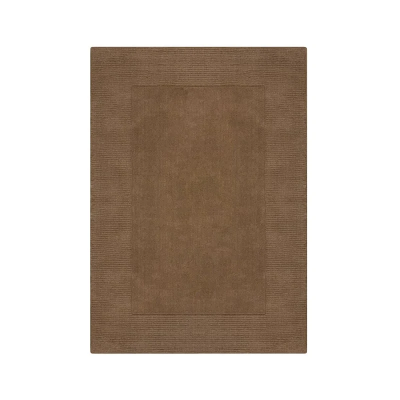 Einfarbiger Teppich - Tuscano Braun