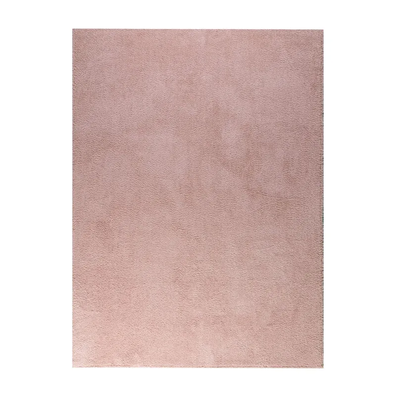 Weicher Teppich - Teddy Rosa