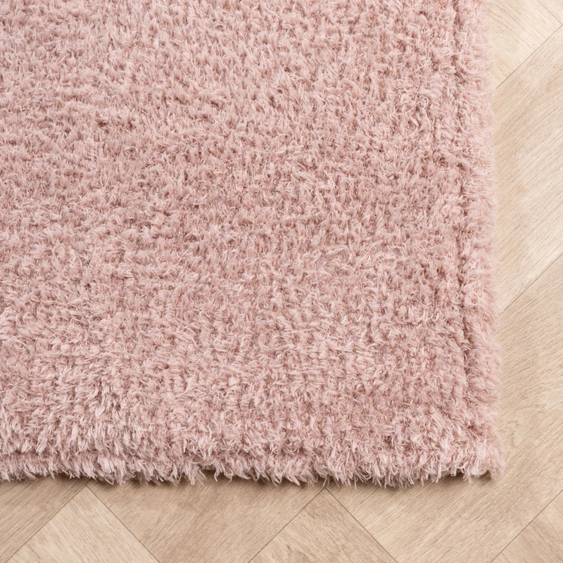 Weicher Teppich - Teddy Rosa
