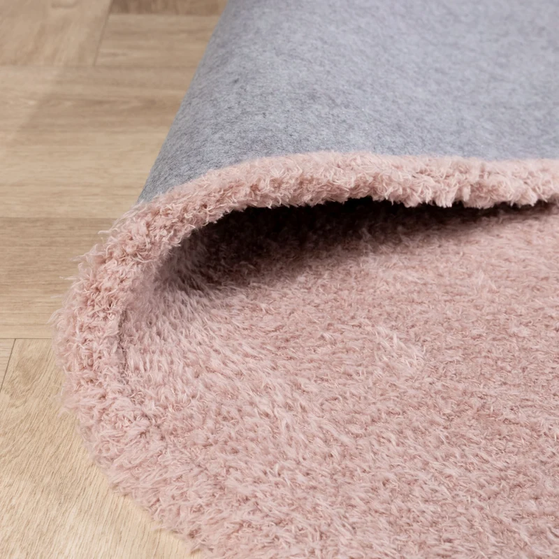 Weicher Teppich - Teddy Rosa