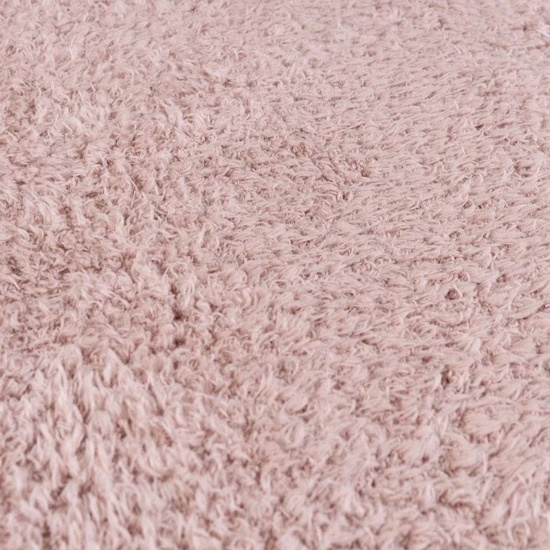 Weicher runder Teppich – Teddy Rosa