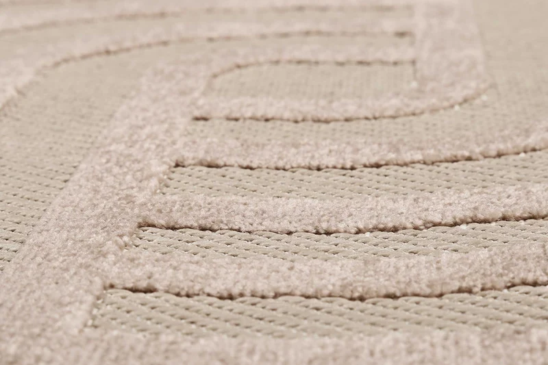 Esprit Teppich In- und Outdoor Rund Beige Sand "Spirit"