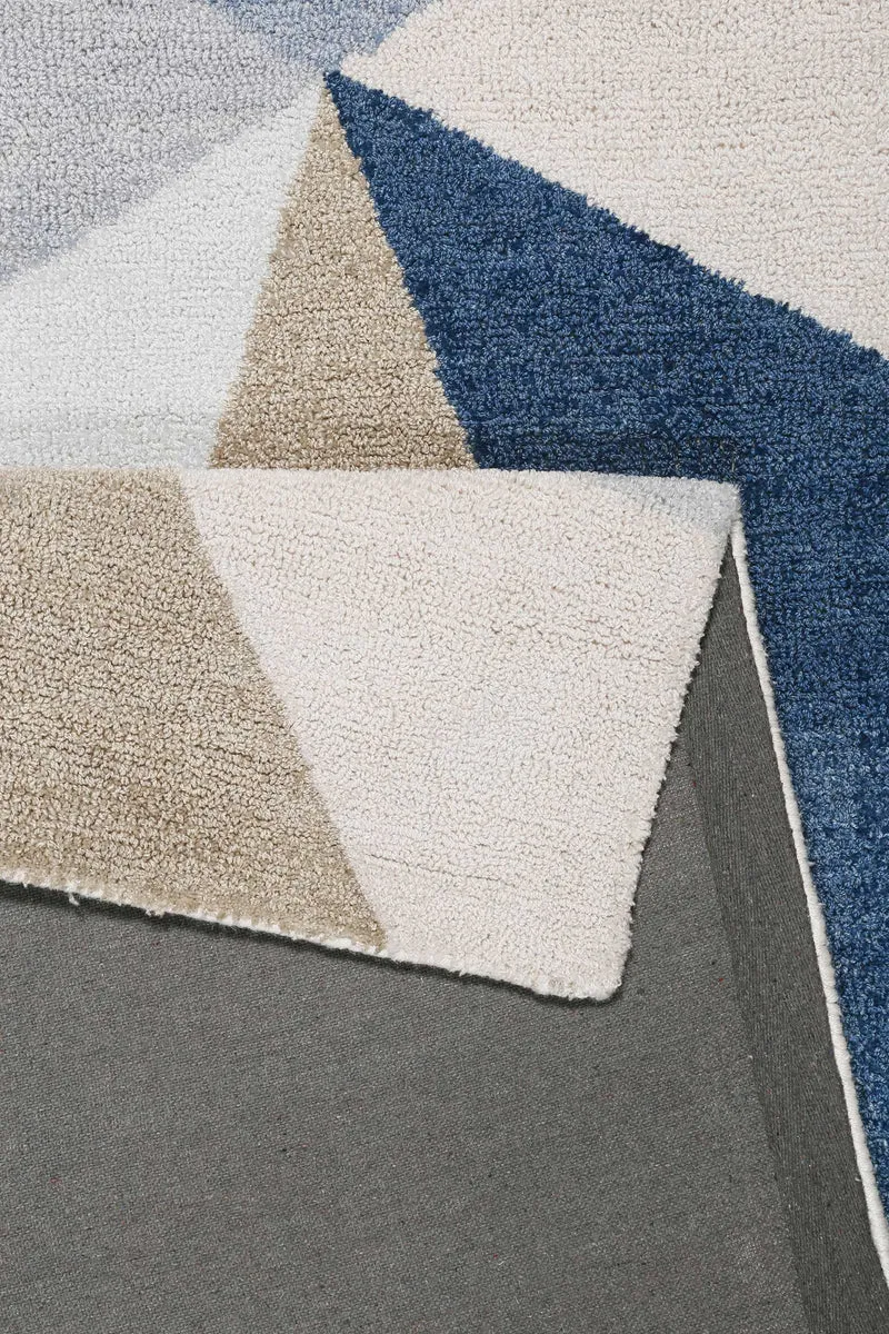 Teppich Blau Kurzflor "Next Time 2.0" WECONhome