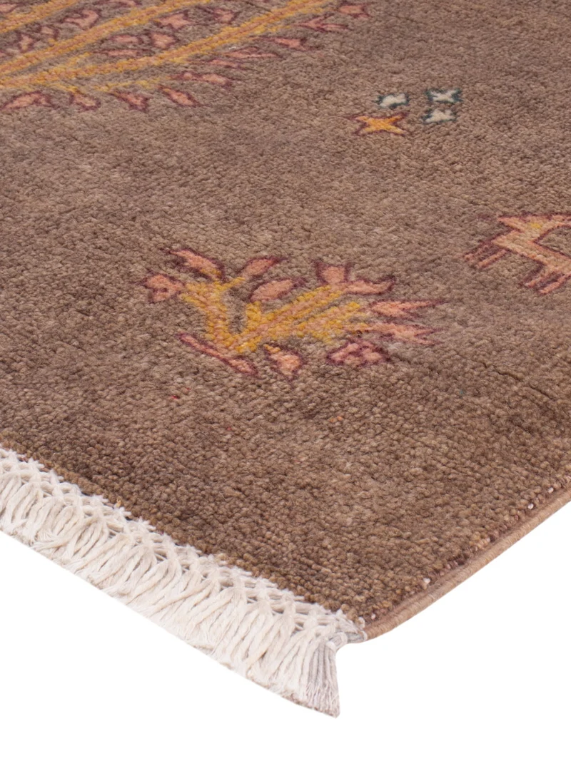 Ziegler Teppich 170x240cm - Orientteppich - dunkelbeige